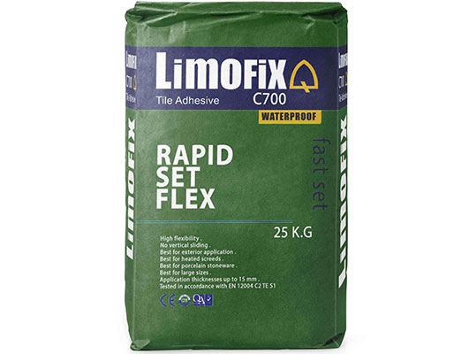 چسب پودري پرسلان ليمو -فيكس 20 كيلويي